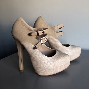 Beige Heels